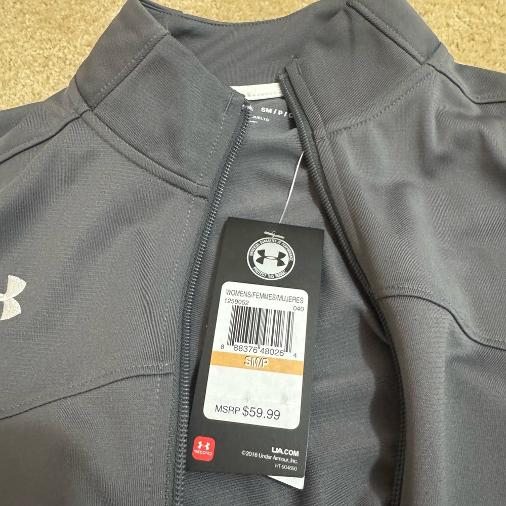 New Under Armour graphite futbolista jacket - Picture 2 of 5